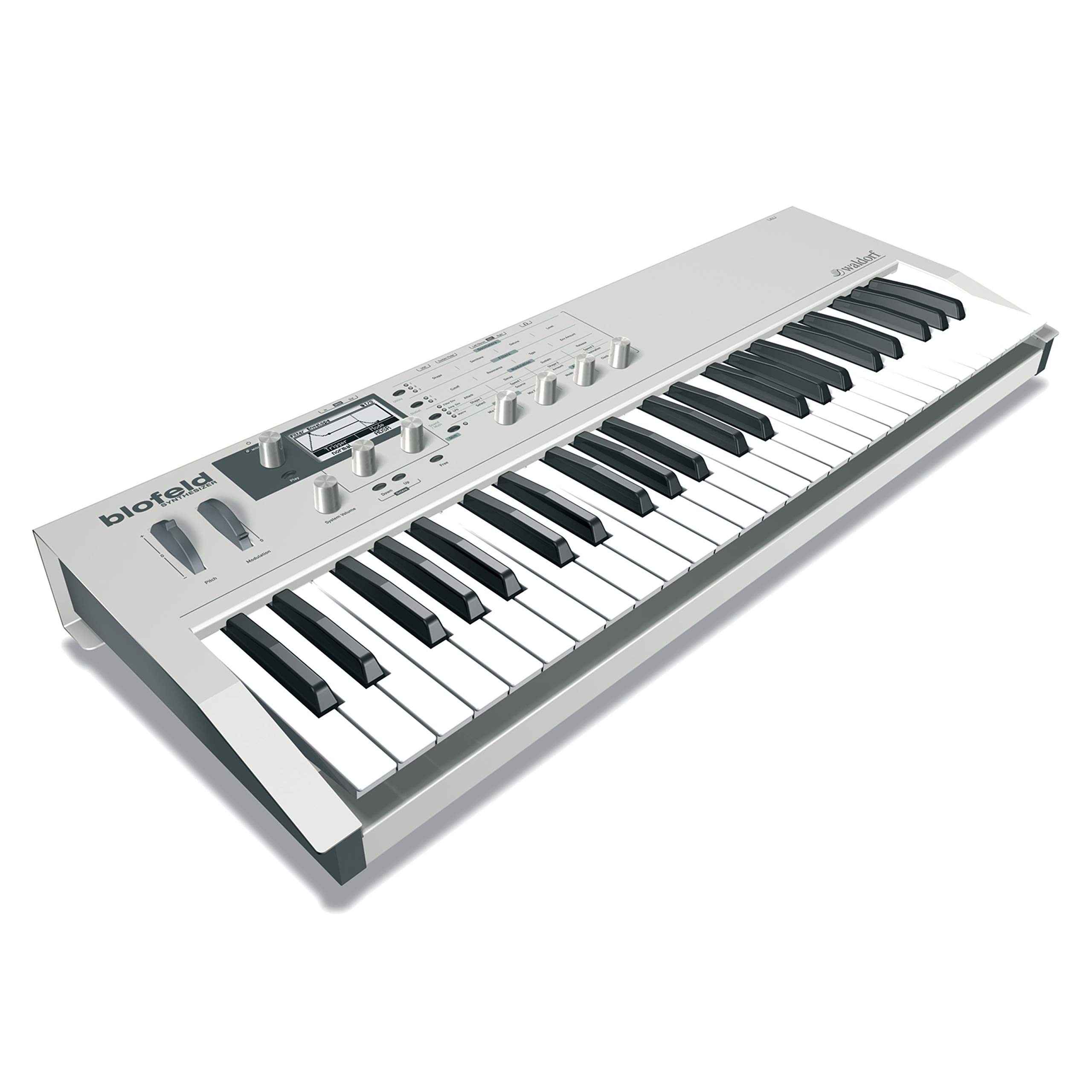 Amazon.com: Waldorf Blofeld Keyboard 49 Key Synthesizer (White
