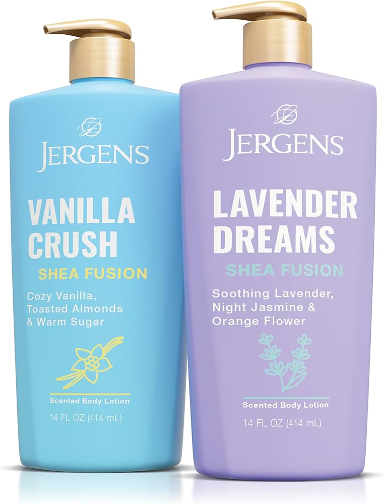 Amazon.com : Jergens Shea Fusion Body Lotion Dual Pack