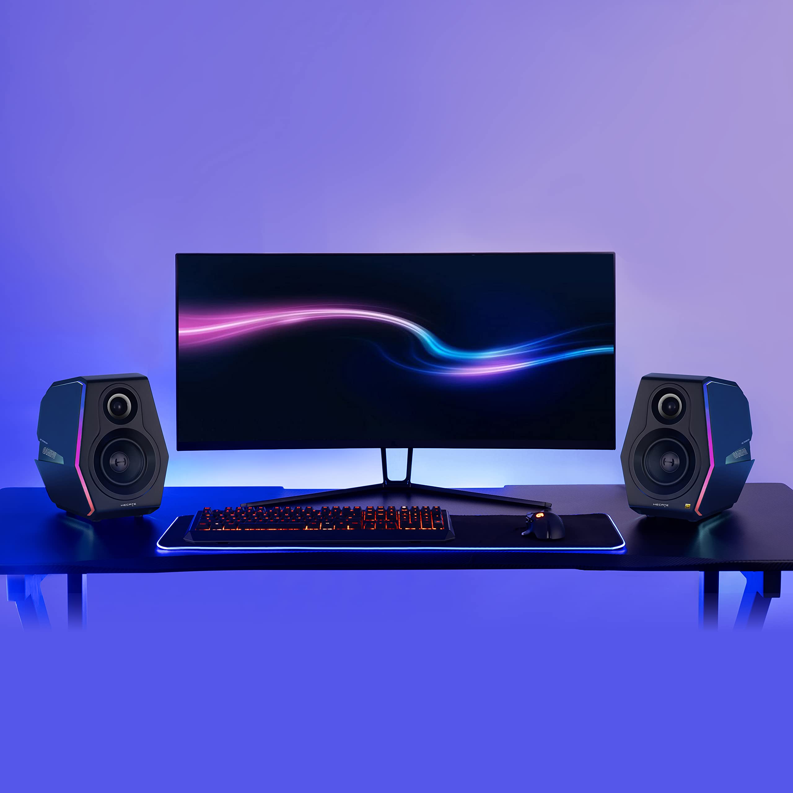 Amazon.co.jp: Edifier Hecate ゲーミングスピーカー G5000 88W出力