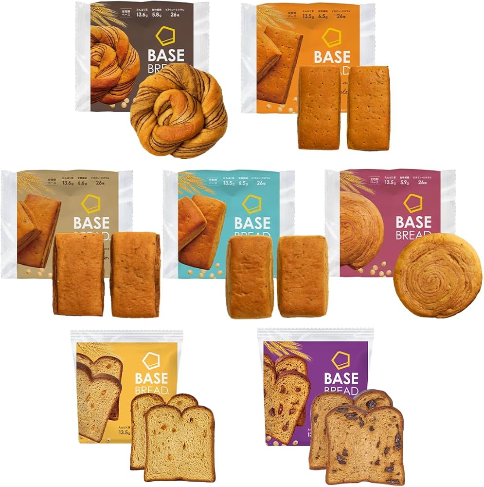 BASE BREAD新品お試し ベースブレッド7種類70袋2026/2/21〜 Amazon