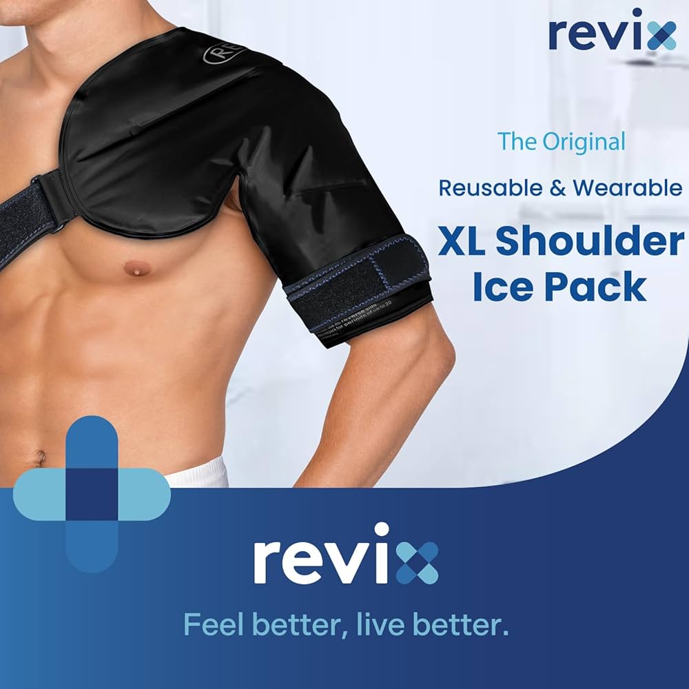 Amazon.com: REVIX XL Shoulder Ice Pack Rotator Cuff Cold Therapy