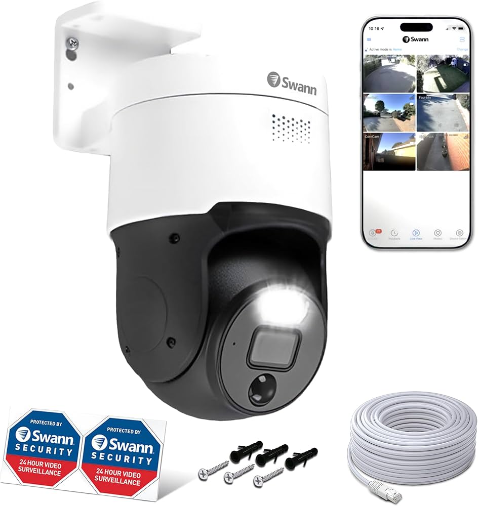 Amazon.co.jp: Swann NVRレコーダー 増設用 セキュリティカメラ 4K