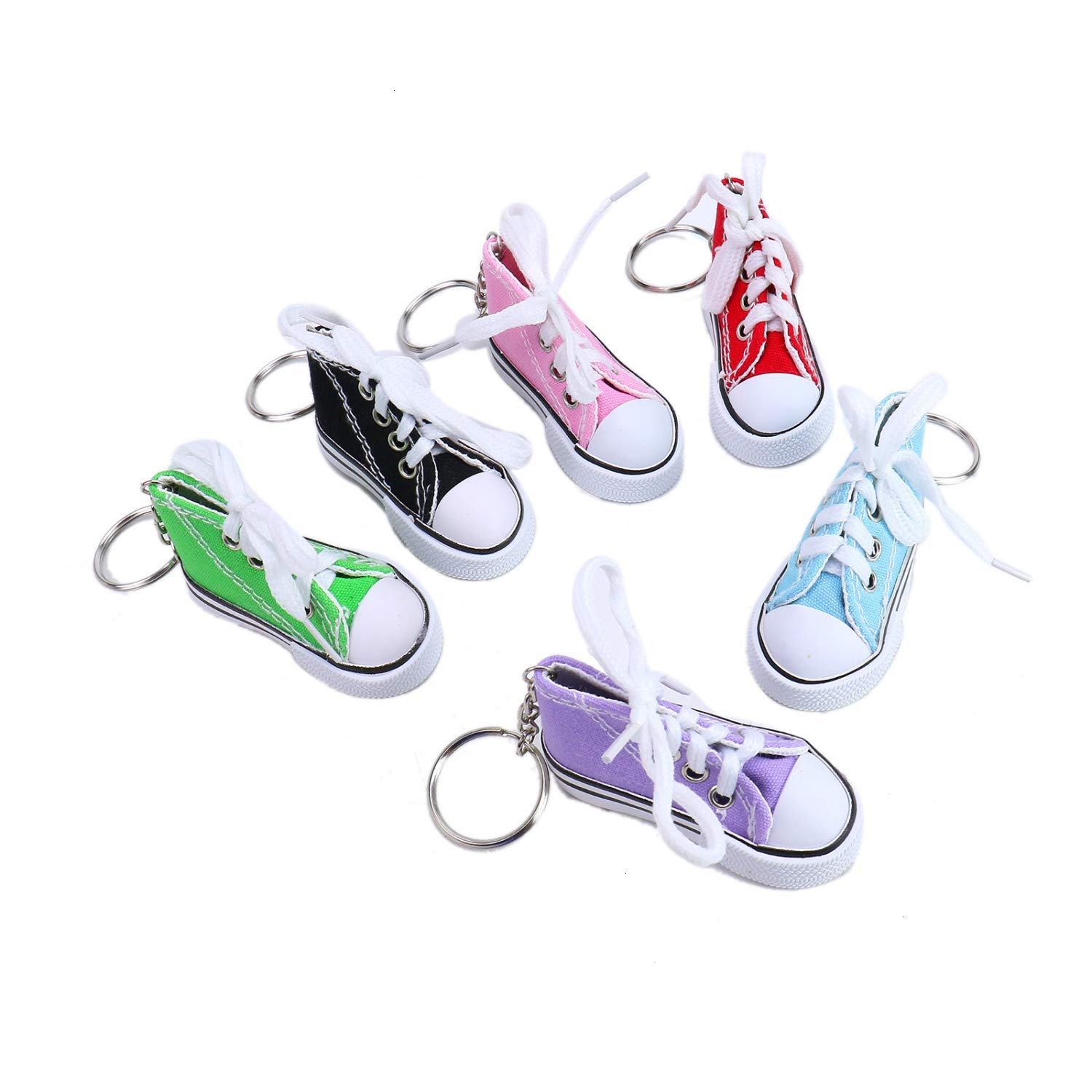 Amazon.co.jp: Monrocco 6個セット キャンバス ミニスニーカー 靴