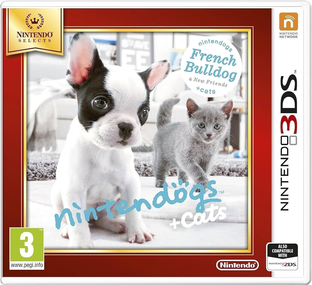 Amazon.com: Nintendo Selects - Nintendogs + Cats (French Bulldog +