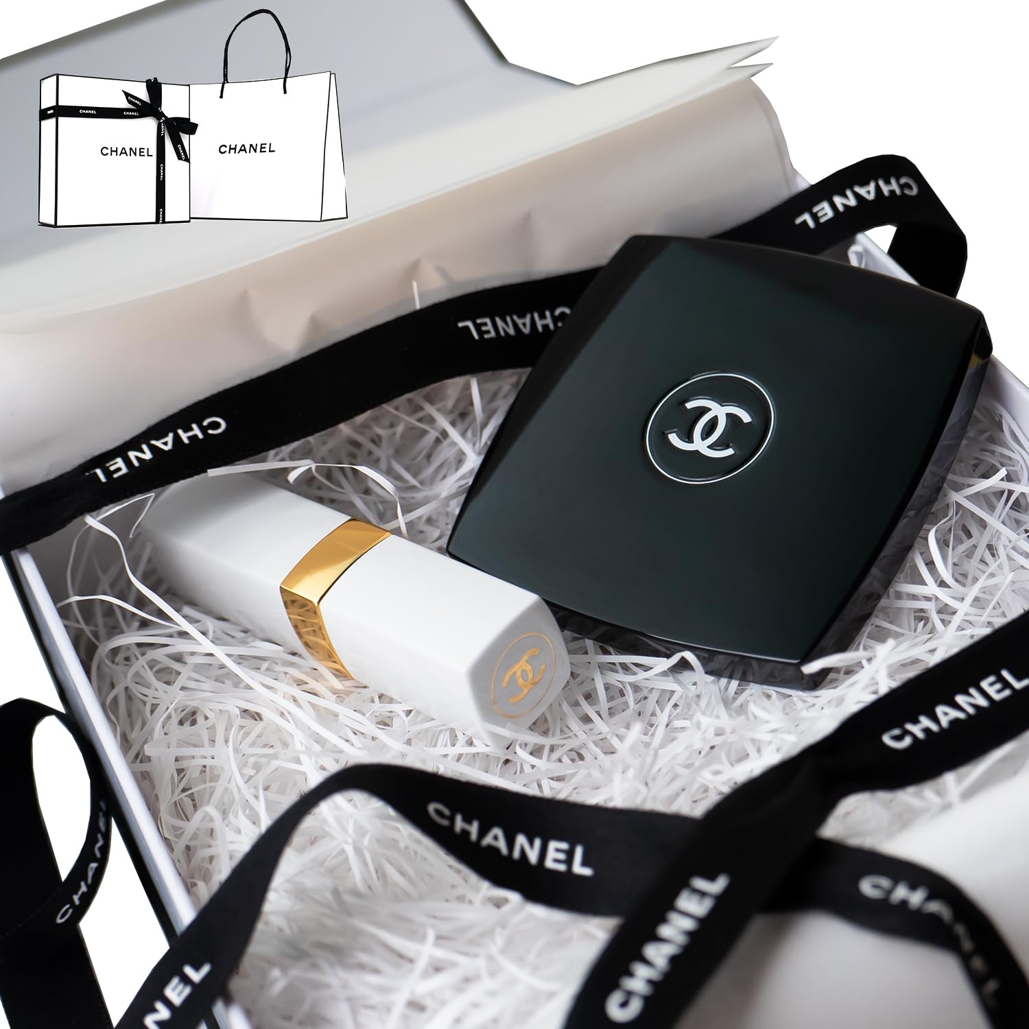 Amazon.co.jp: [ギフトBOX/名入れ可] CHANEL ミロワール ミラー