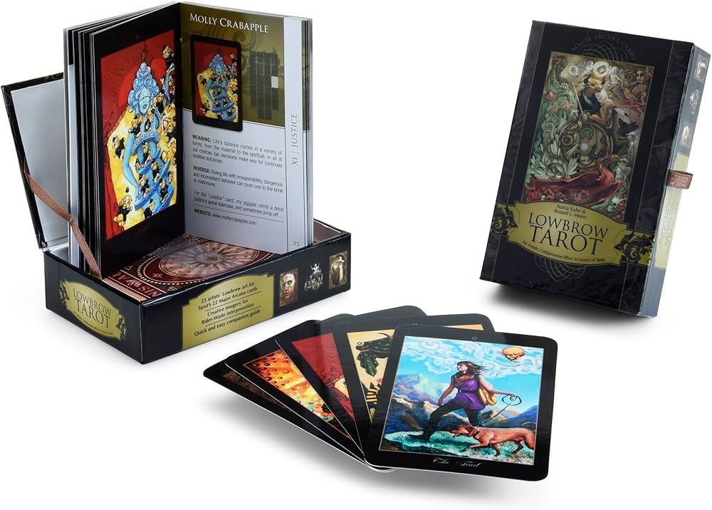 Lowbrow Tarot: Major Arcana Cards (Tarot Kit Box Set with 22 Cards