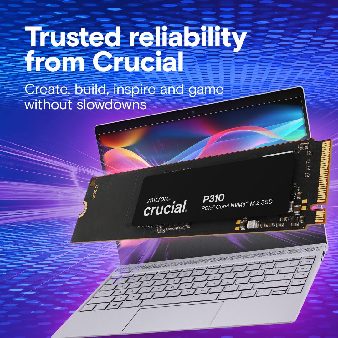 Amazon | Crucial P310 1TB SSD PCIe Gen4 NVMe M.2 2280 最大7,100MB