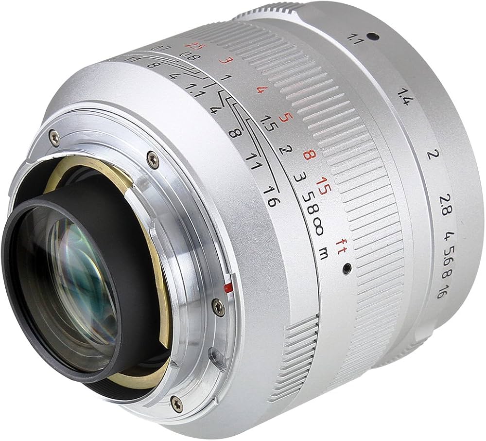 Amazon.co.jp: 七工匠 7artisans 50mm F1.1 シルバー [ライカMマウント