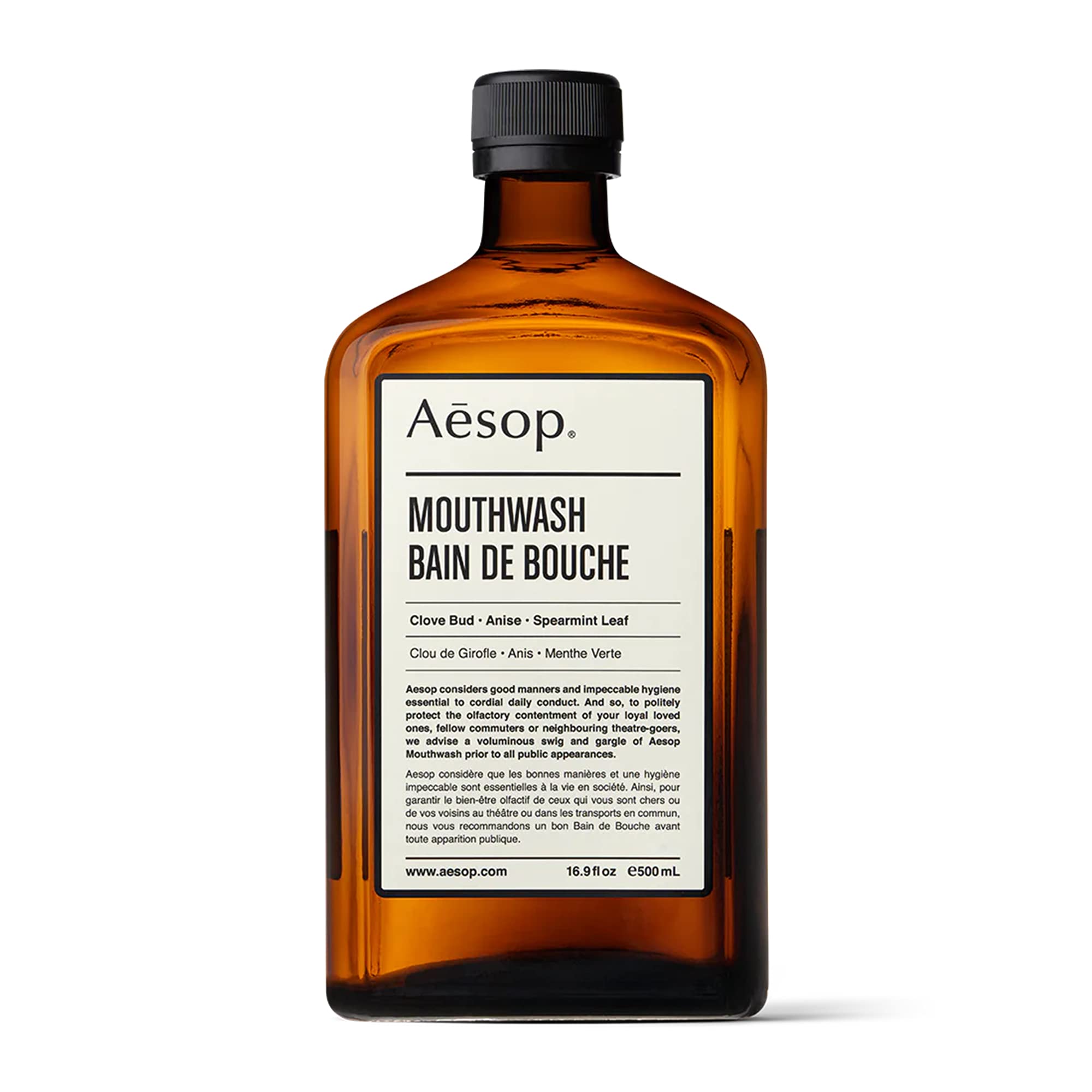 Amazon.co.jp: イソップ(Aesop) マウスウォッシュ18 500ml[004885