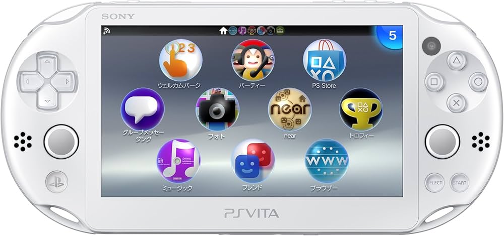 Amazon.com: PlayStation Vita Wi-Fi White PCH-2000ZA12 : Video Games