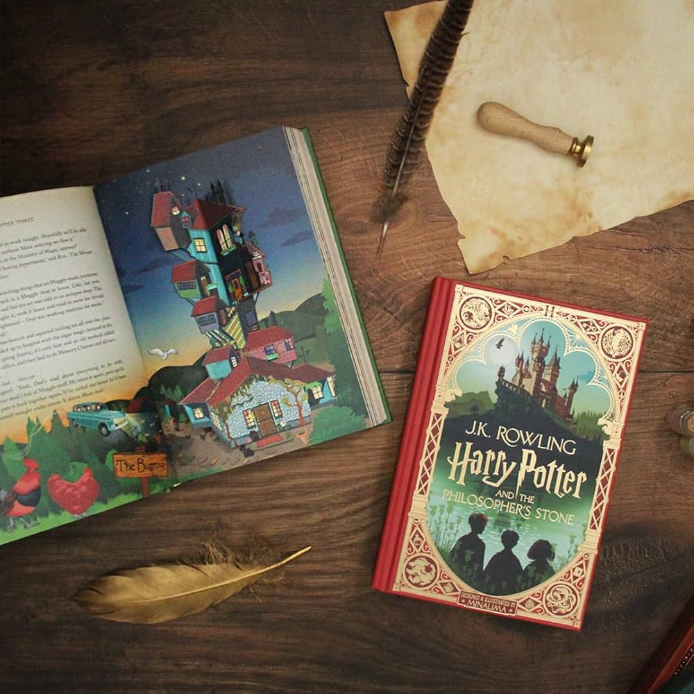 Amazon | Harry Potter 1-3 Box Set: MinaLima Edition | Rowling