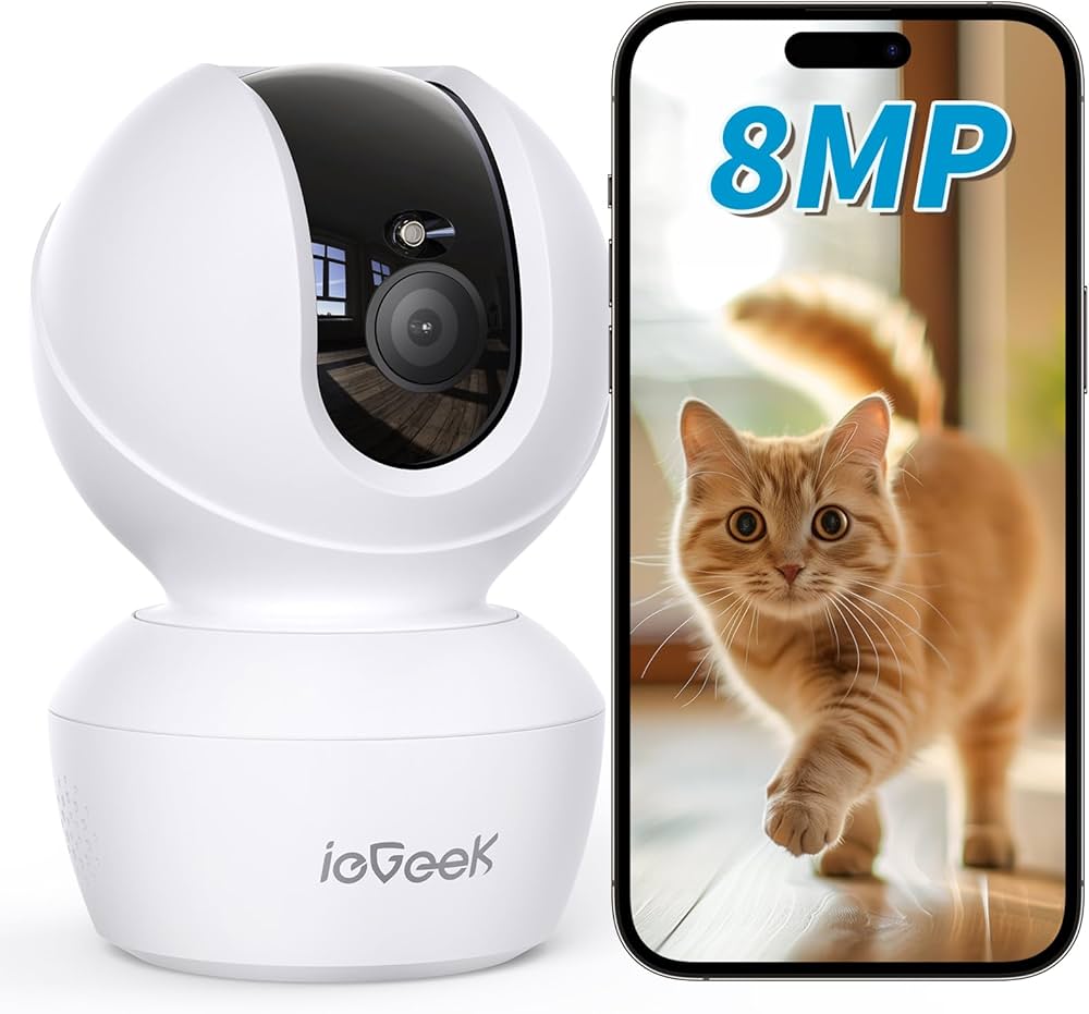 Amazon.co.jp: ieGeek【5Gwifi対応・最新800万画素】ペットカメラ