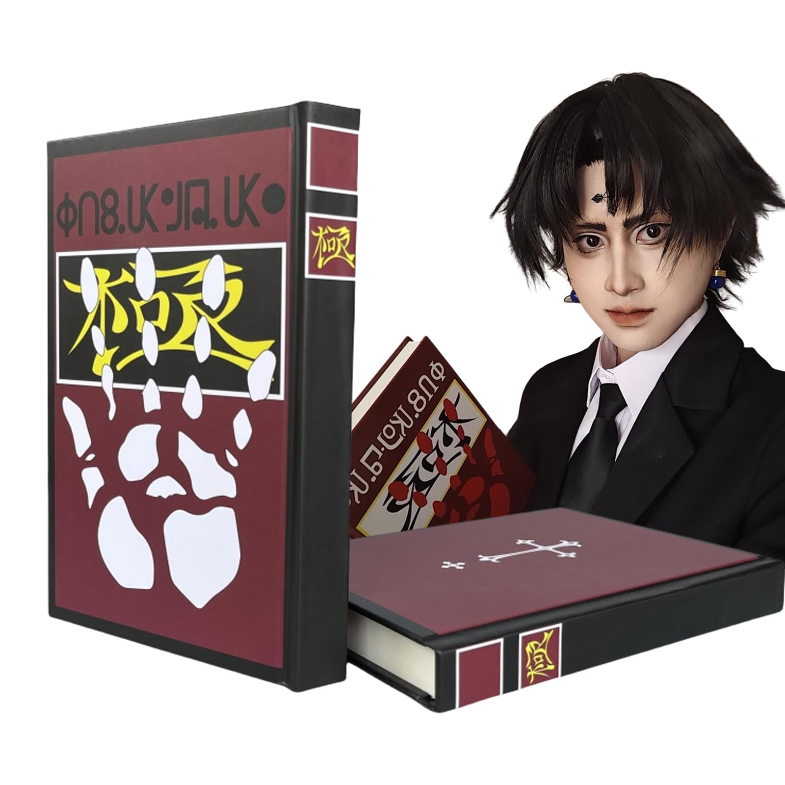 Amazon.co.jp: Plazhen コスプレ道具本 クロロ＝ルシルフル 幻影旅団の