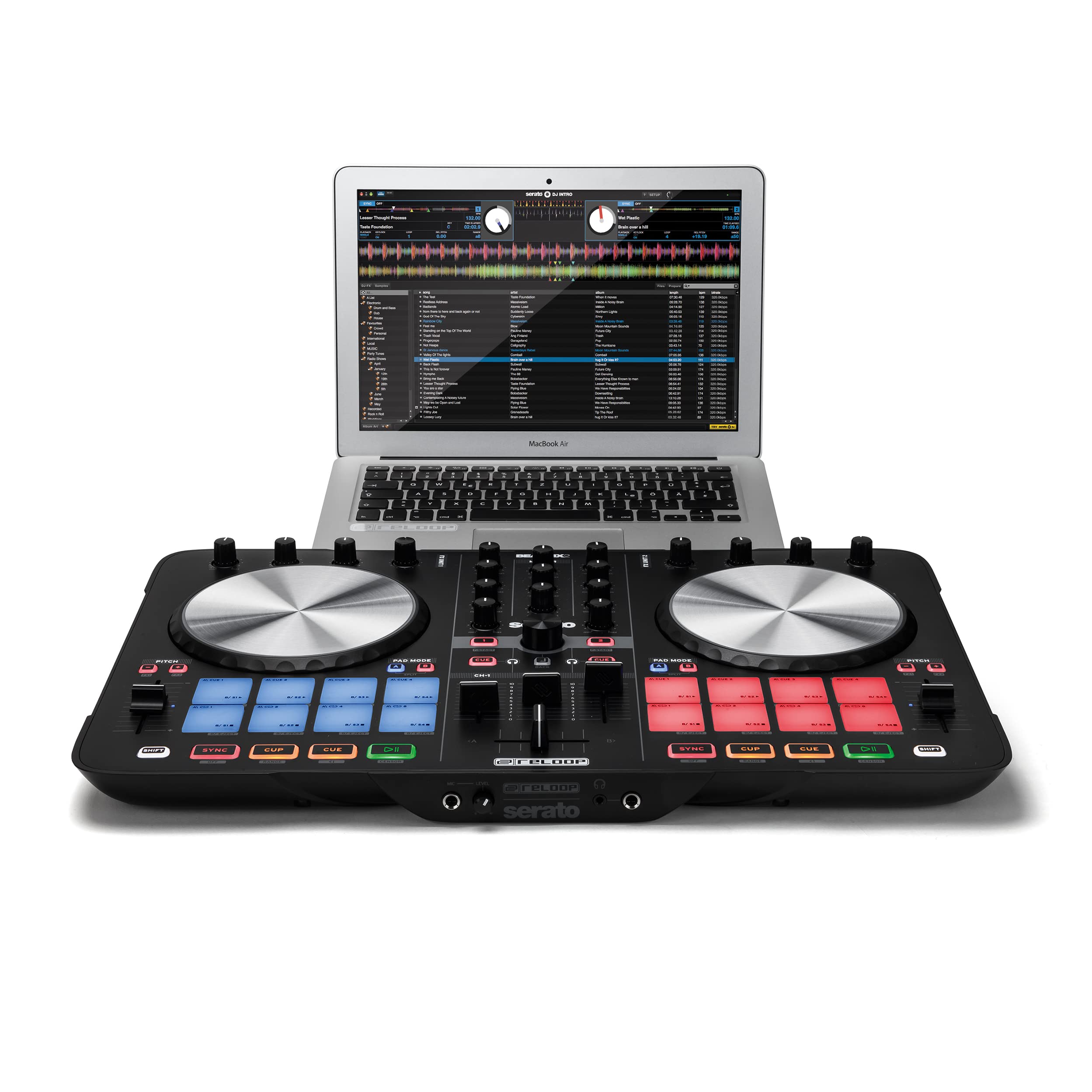 Amazon.com: Reloop Beatmix 2, 2-Deck Serato Performance Pad DJ