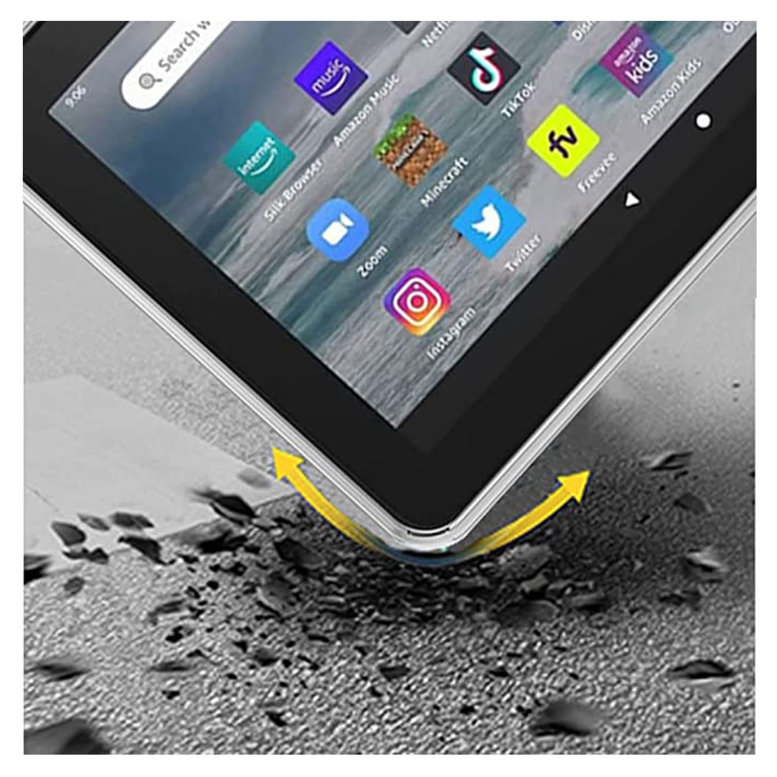 Amazon.co.jp: For Fire HD 8 2024/2022/2020 ケース Amazon Fire HD 8