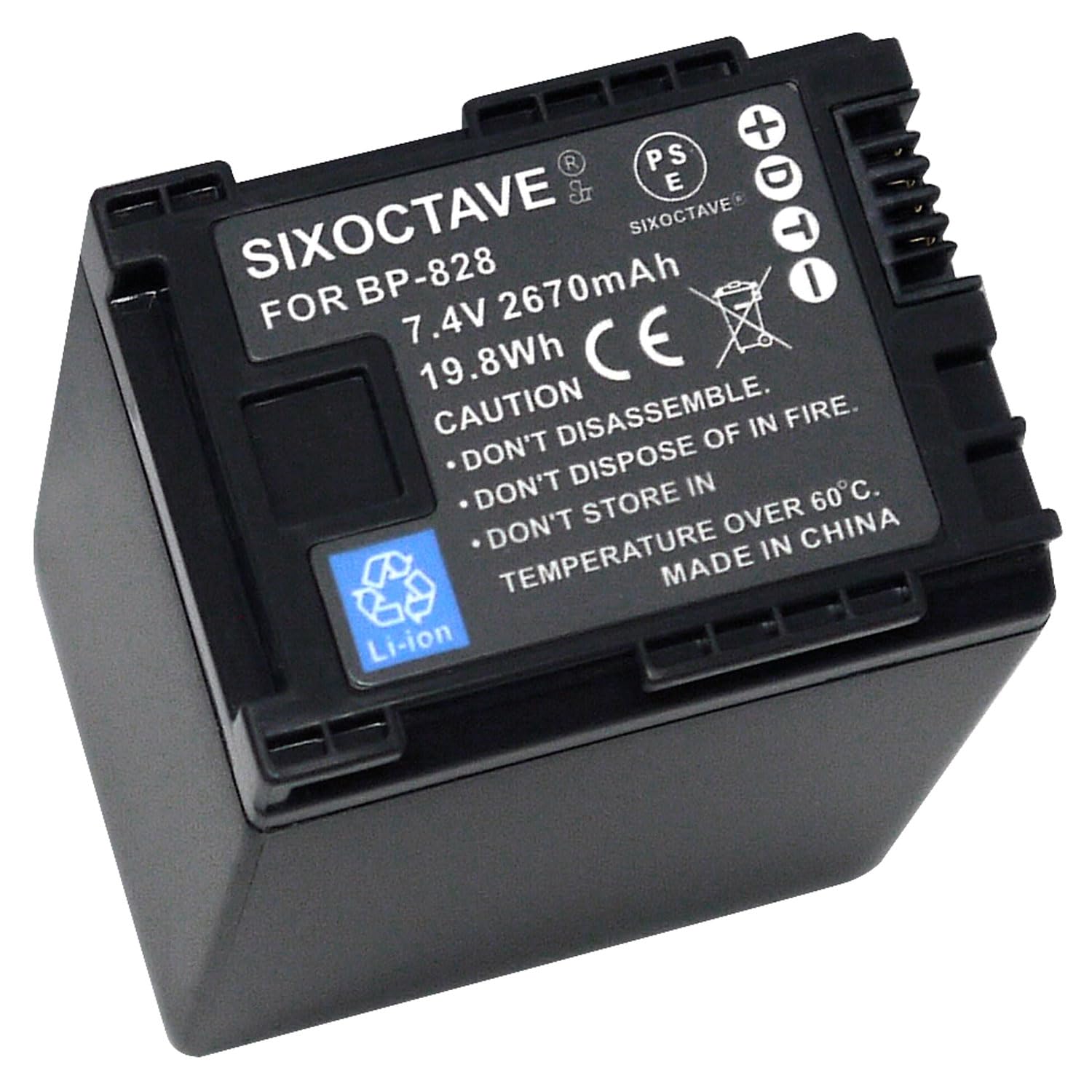 Amazon | str 2個セット 残量表示可能 BP-828 キヤノン 互換バッテリー