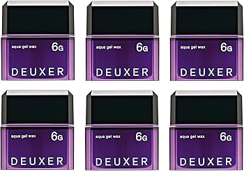 Amazon.co.jp: DEUXER(デューサー) アクアジェルワックス6G(6個セット