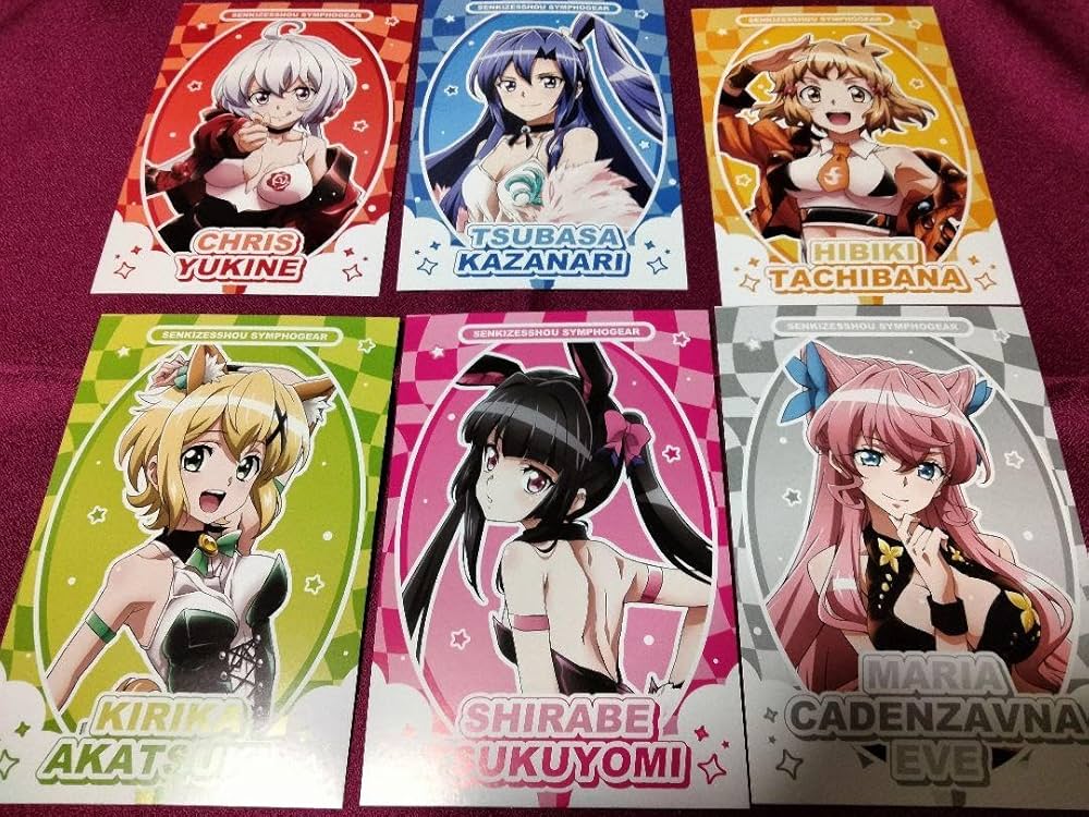 Amazon.co.jp: 戦姫絶唱シンフォギア マルイ ポストカード 全6種セット