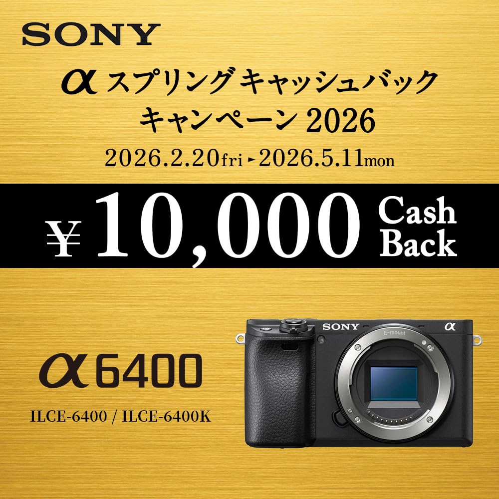 Amazon | SONY(ソニー) 【α6400 と 広角単焦点レンズ(SEL35F18) セット