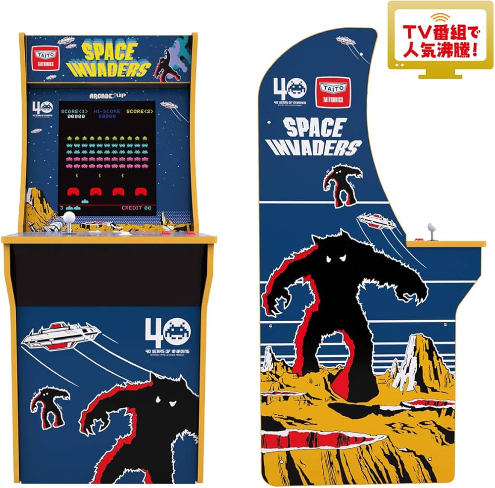Amazon | Arcade1Up タイトー スペースインベーダー TAITO SPACE
