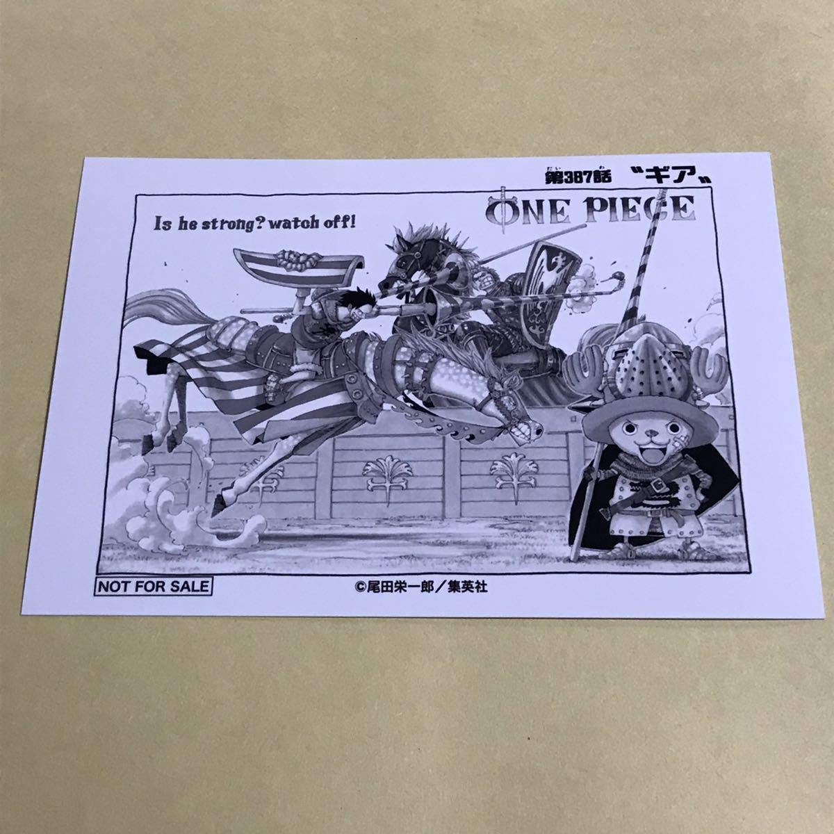 Amazon.co.jp: ワンピース 1000LOGS 扉絵ブロマイド 麦わらストア
