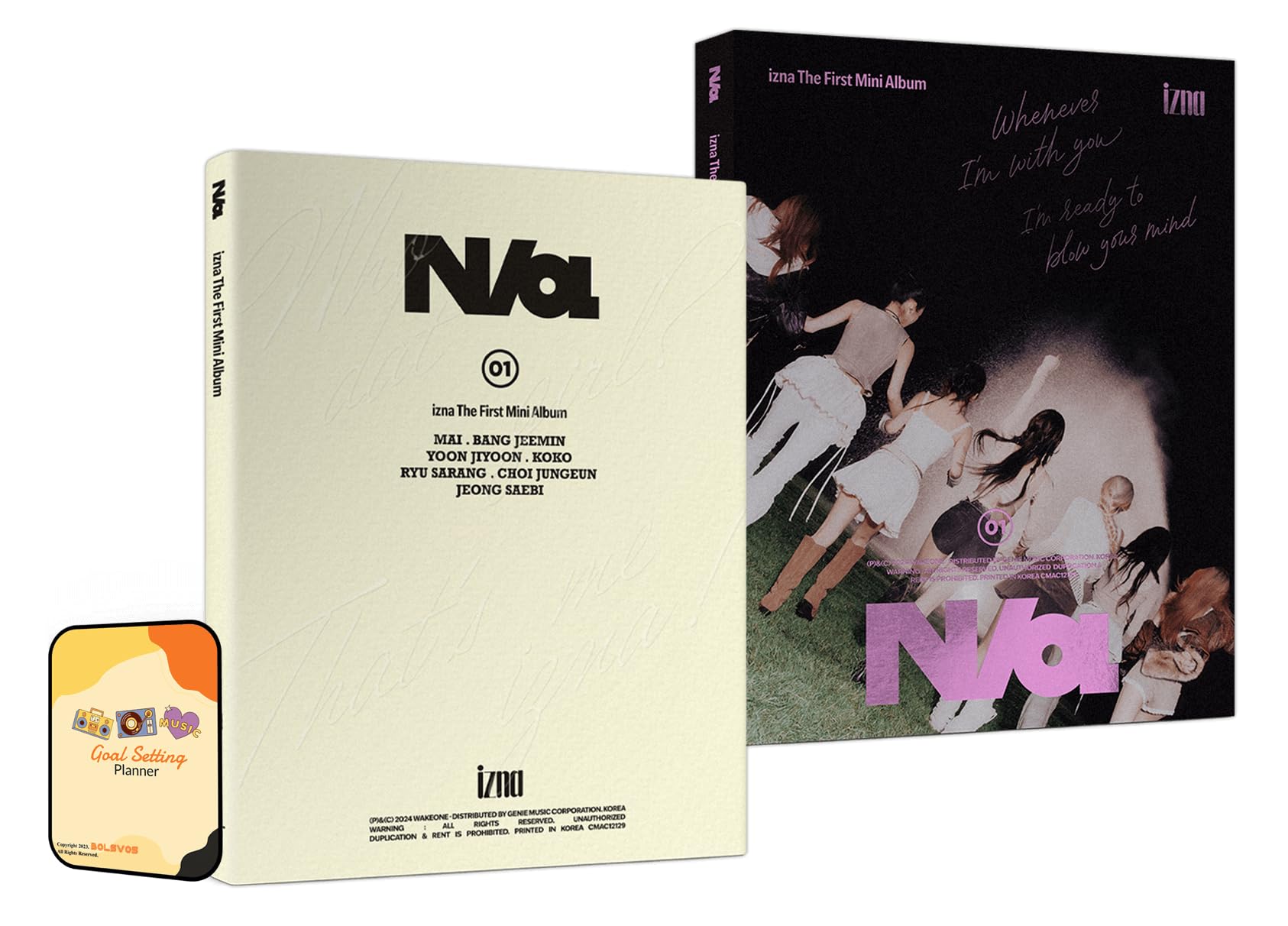 Amazon.com: izna Album - N/a iz Ver. + na Ver. Full Album Set