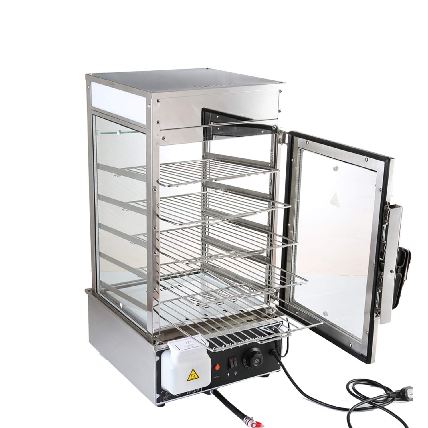 Amazon | 業務用電気スチームマシン 中華まん用 Silver(5 Layer