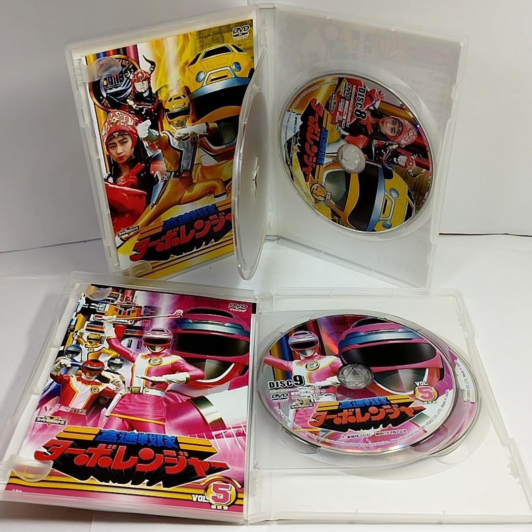 Amazon.co.jp: 『高速戦隊ターボレンジャー VOL.1-5 全5巻セット』 DVD