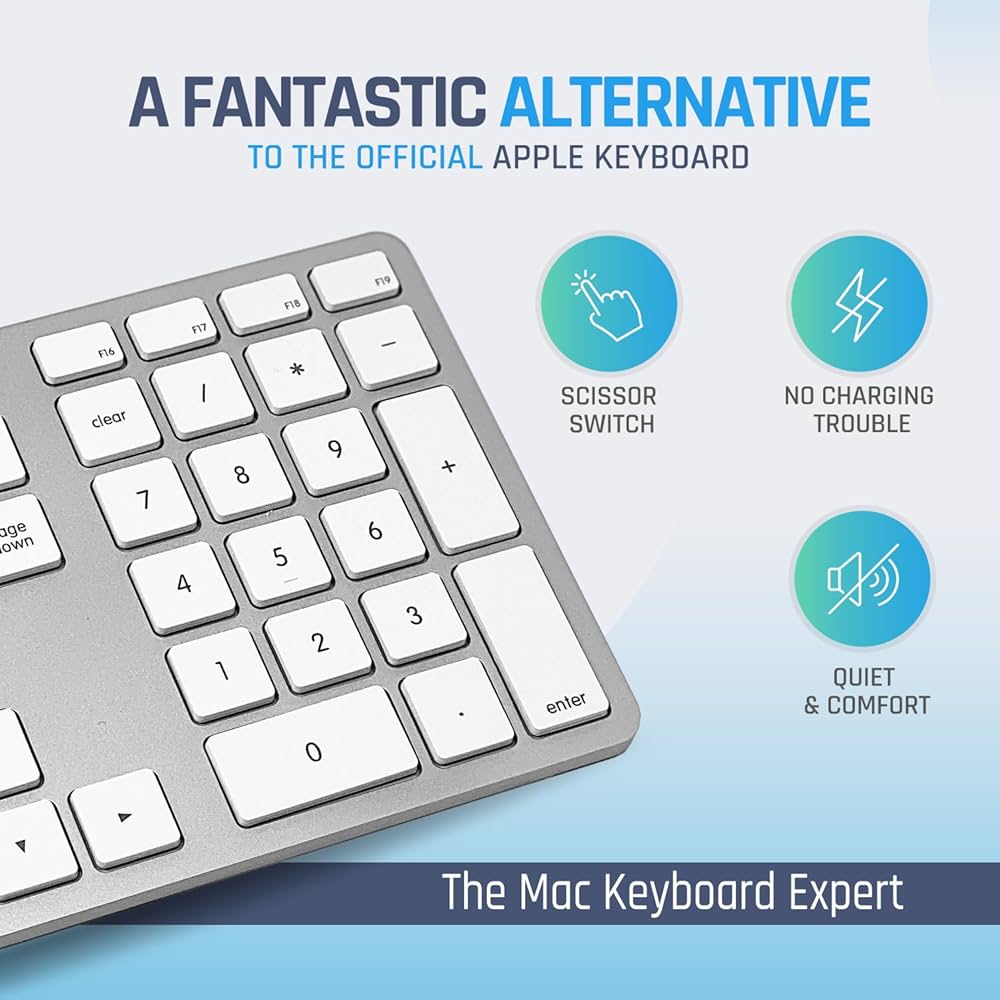 Amazon | Matias 有線USB Cキーボード Mac用 テンキー付き - Mac