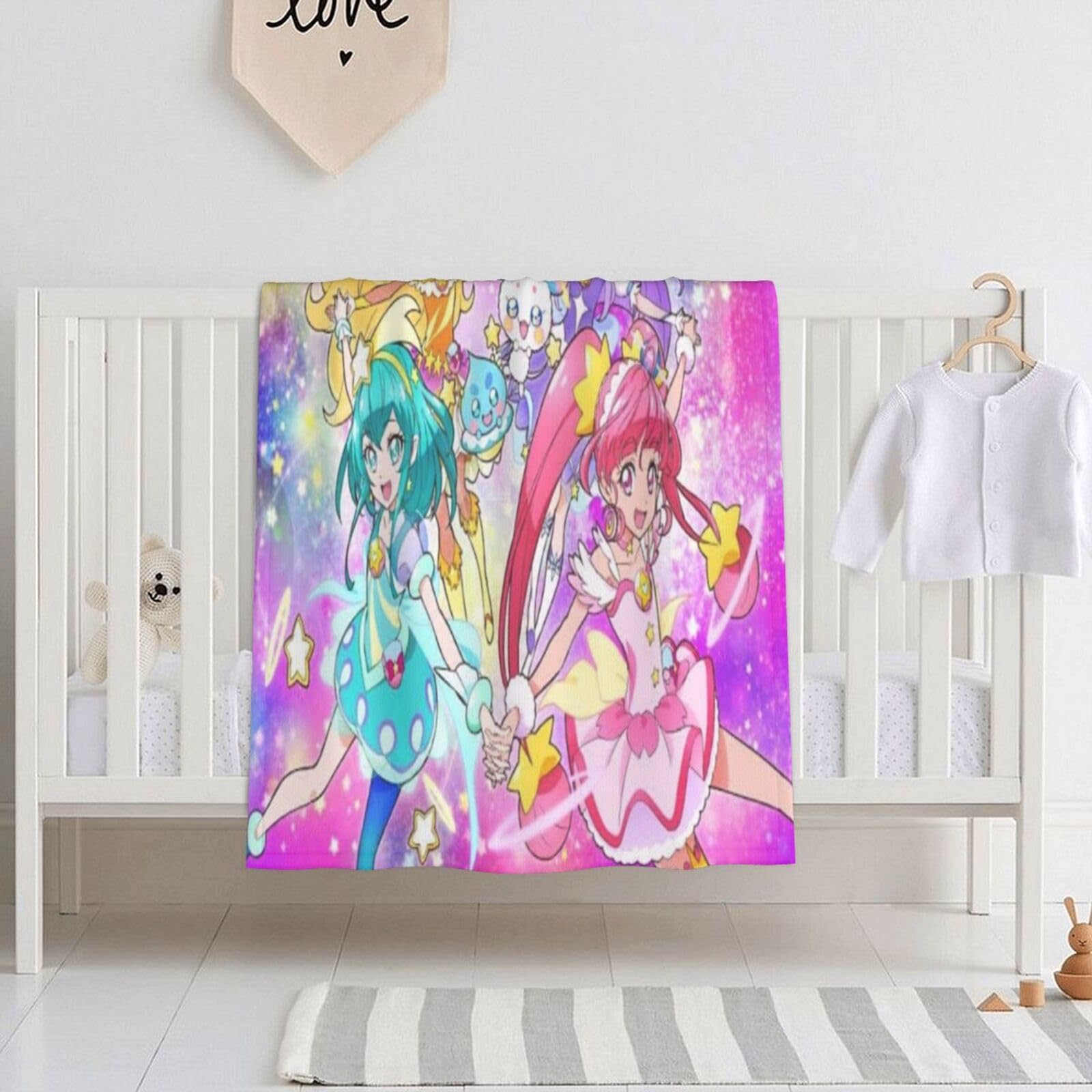 Amazon｜プリキュア (10) ベビー 赤ちゃん 毛布 ブランケット ひざ掛け