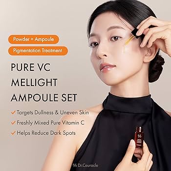 Amazon.com: Dr.Ceuracle Pure Vitamin C Mellight Ampoule Set