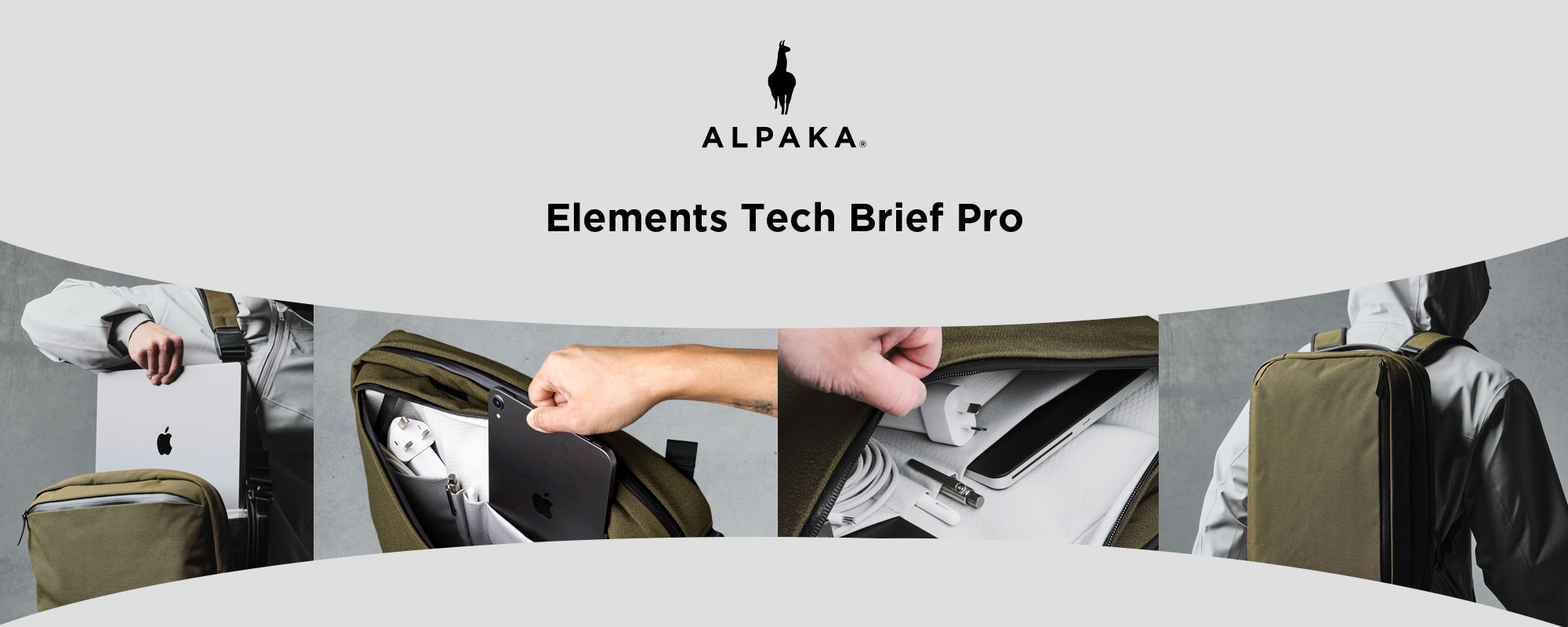 Amazon.com: ALPAKA Elements Tech Brief Pro 12L -3-in-1 Recycled