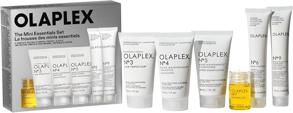 Amazon.com: Olaplex Mini Hair Essentials Set: No. 3, No. 4, No. 5