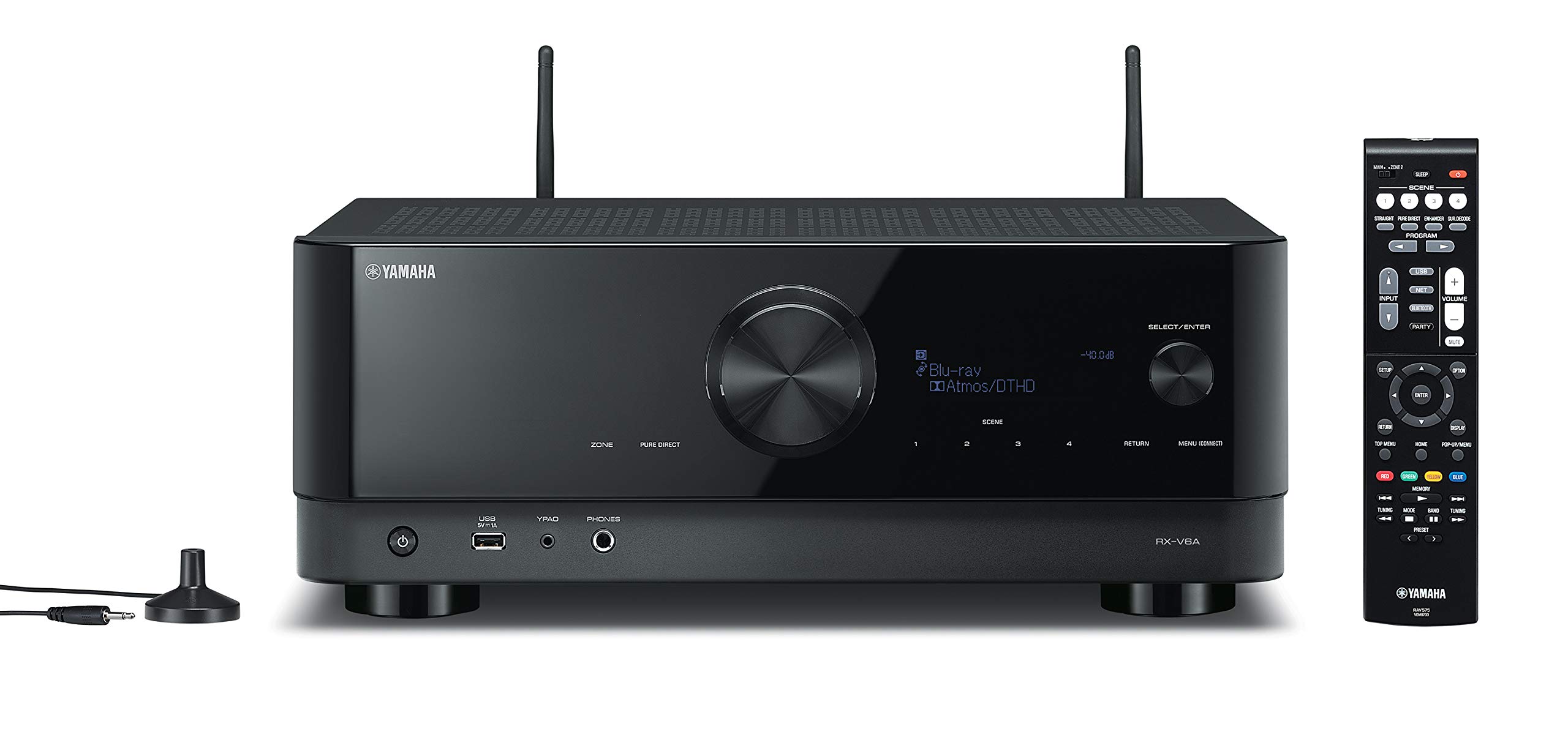 Yamaha RX-V6A Home Theatre Receiver, 7.2 Channel, 4K/120Hz and