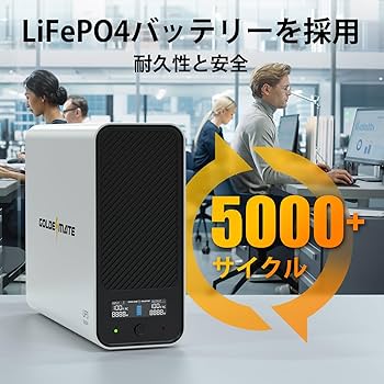 Amazon.co.jp: GOLDENMATE 無停電電源装置 UPS 1000VA/800W リン酸鉄