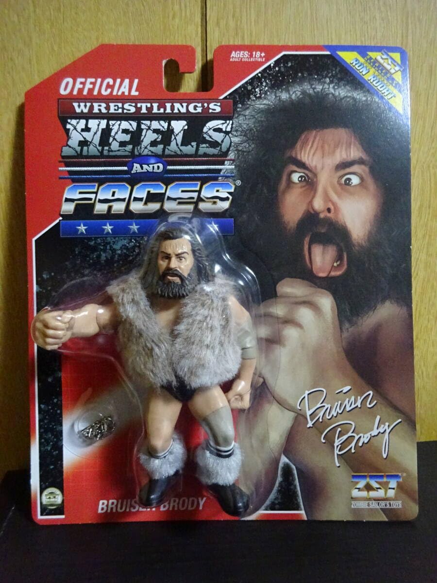 Amazon.co.jp: ブルーザー ブロディ フィギュア プロレス BRUISER