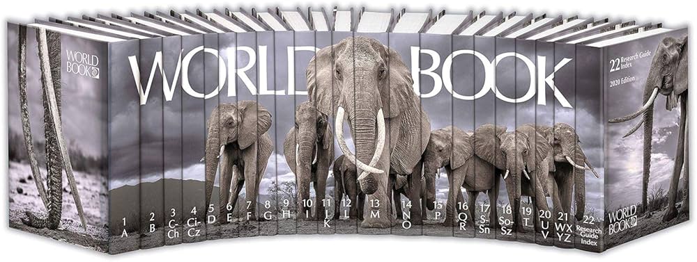 The World Book Encyclopedia 2020 – Hardcover - 22 Volume Set