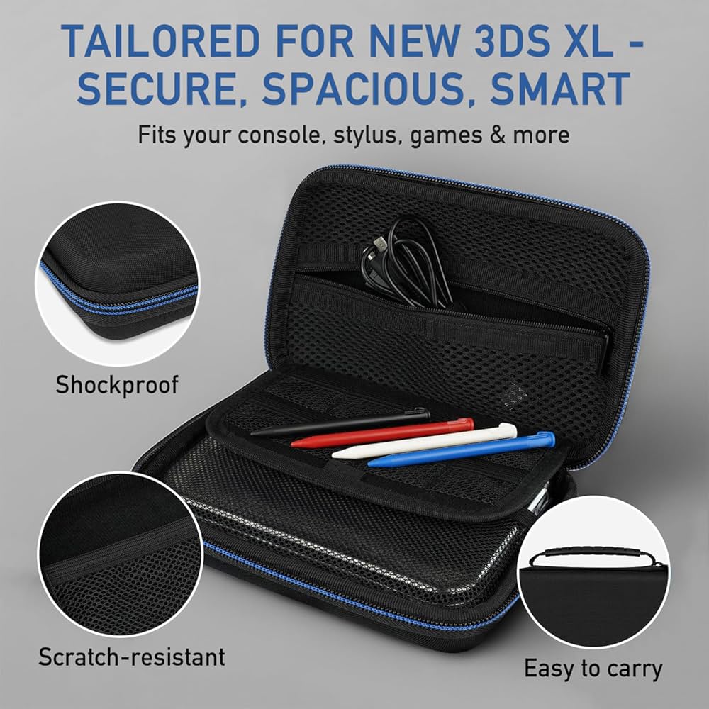 Amazon.com: 4-in-1 Accessories Kit for Nintendo New 3DS XL/LL