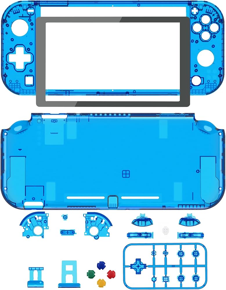 Nintendo Switch Lite クリアブルー仕様カスタム品 Nintendo Switch