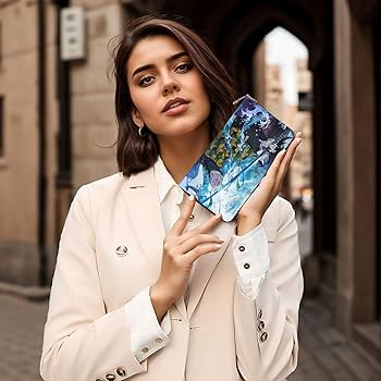 Amazon.co.jp: 財布 鬼滅の刃 水柱 冨岡義勇 長財布 レザー ながざいふ