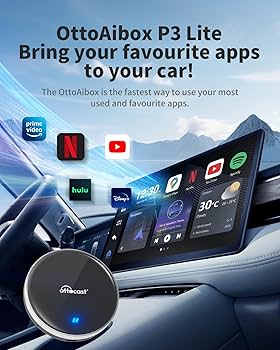 Amazon.com: OTTOCAST P3 Lite OttoAiBox - 2025 CarPlay AI Box