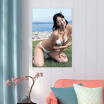 Amazon.co.jp: 井上和香26このステッカーポスター（横版）は、リビング