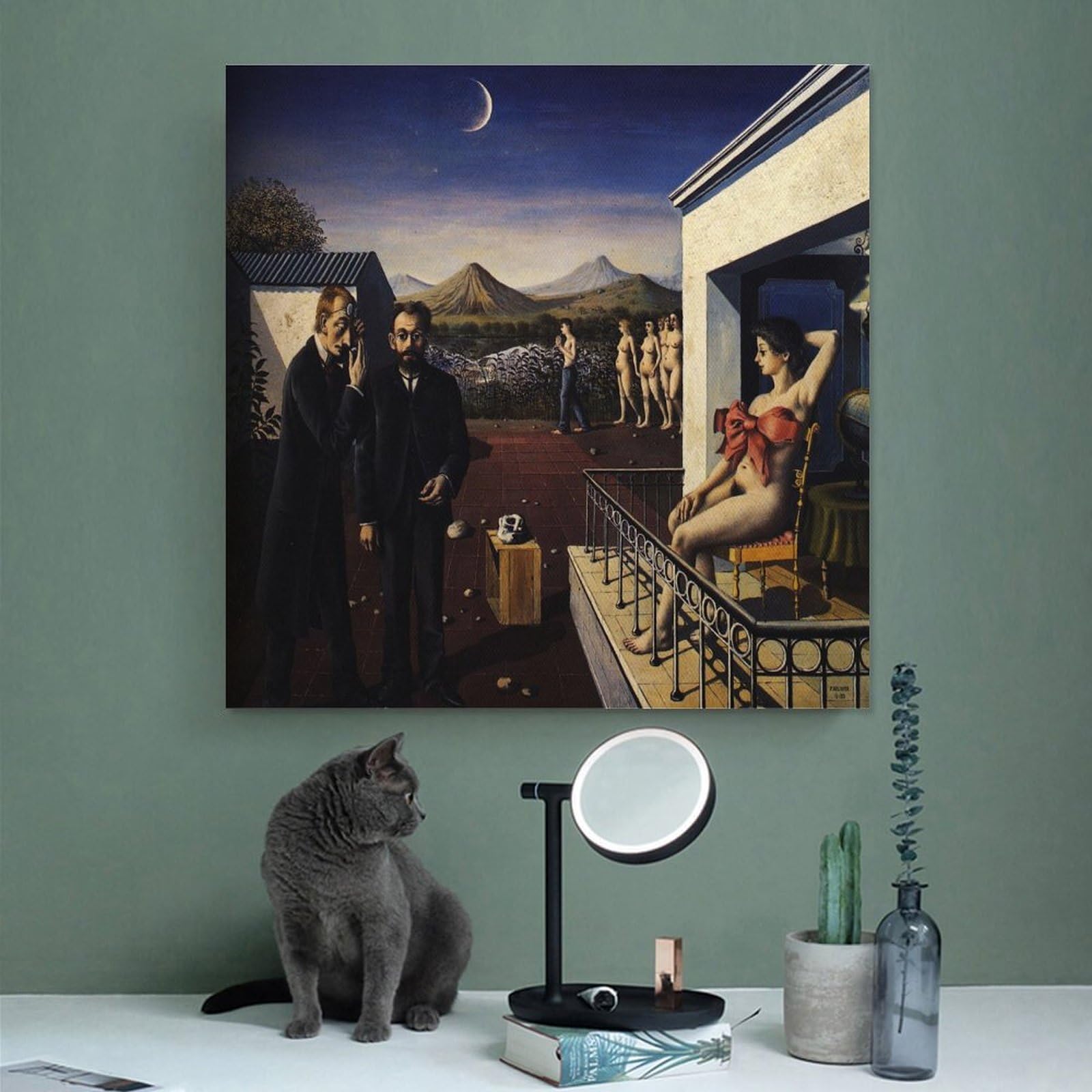 Amazon.co.jp: Paul Delvauxポール・デルヴォーシュルレアリストの画家