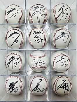 Amazon.co.jp: 阪神タイガース 直筆サインボール 12球セット ラスト1品