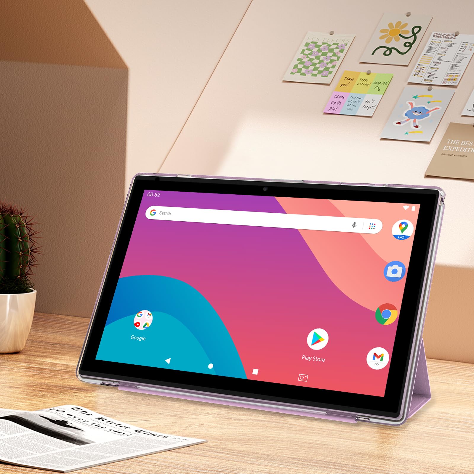 Amazon.com : Android 15 Tablet, 10 inch 2 in 1 Tablets with