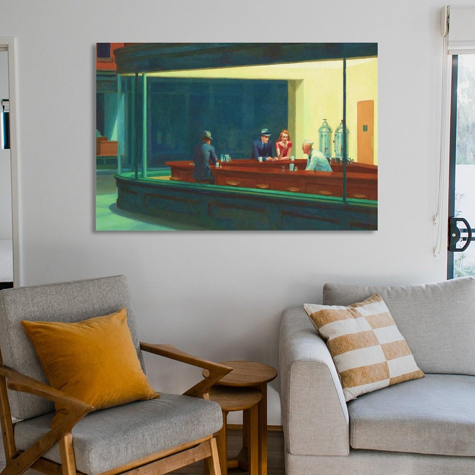 Amazon.co.jp: Edward Hopperエドワード・ホッパー《ナイトホークス