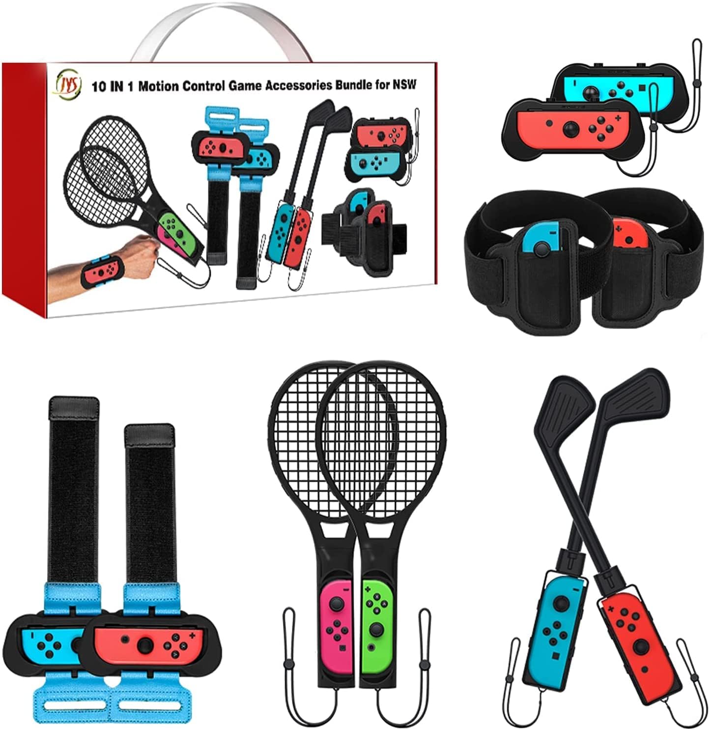 Amazon.co.jp: VoSinrly【10 in 1セット】2026年新登場！Switch Sports