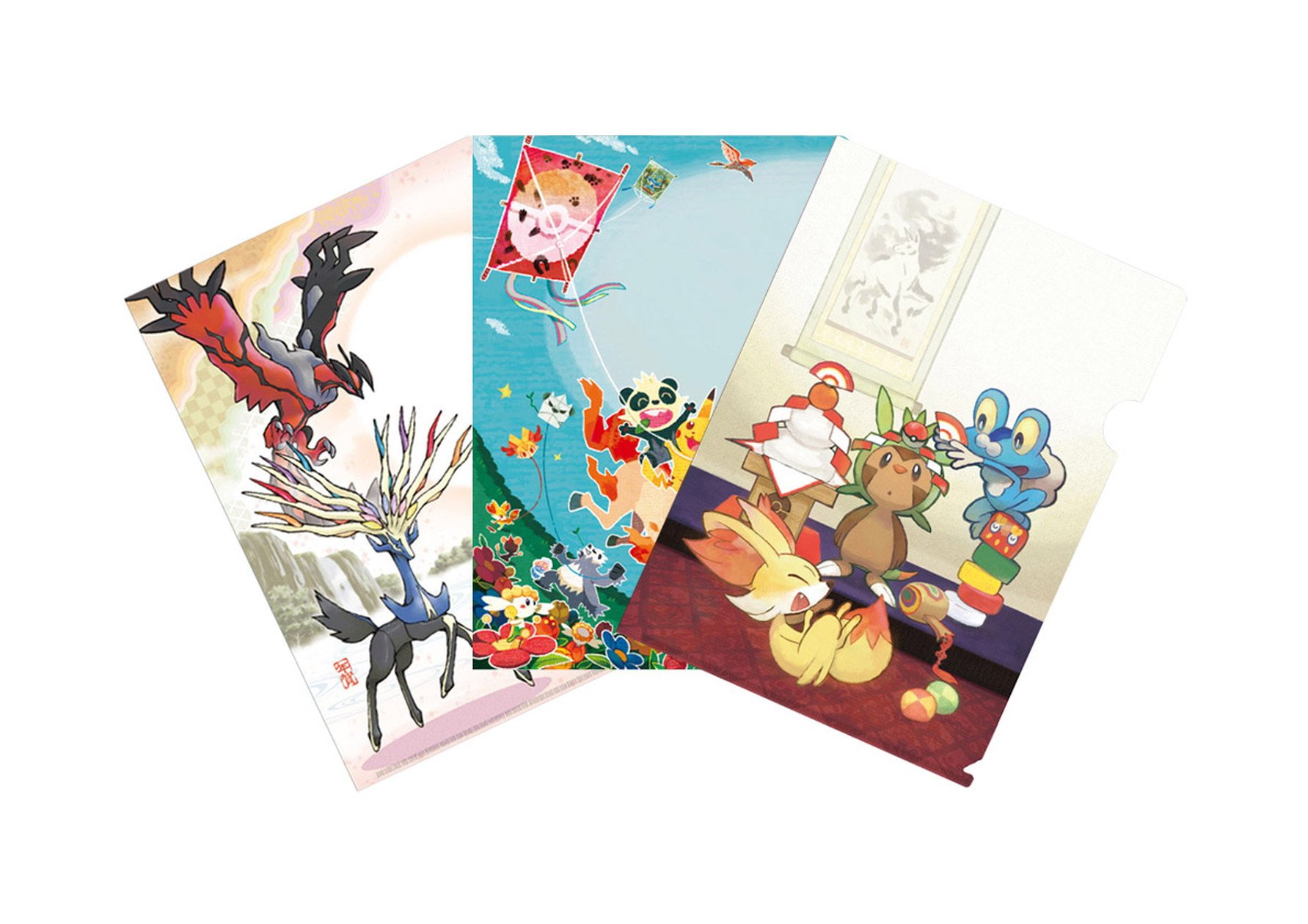 Amazon.co.jp: ポケモンセンターオリジナル A4クリアファイル3枚セット