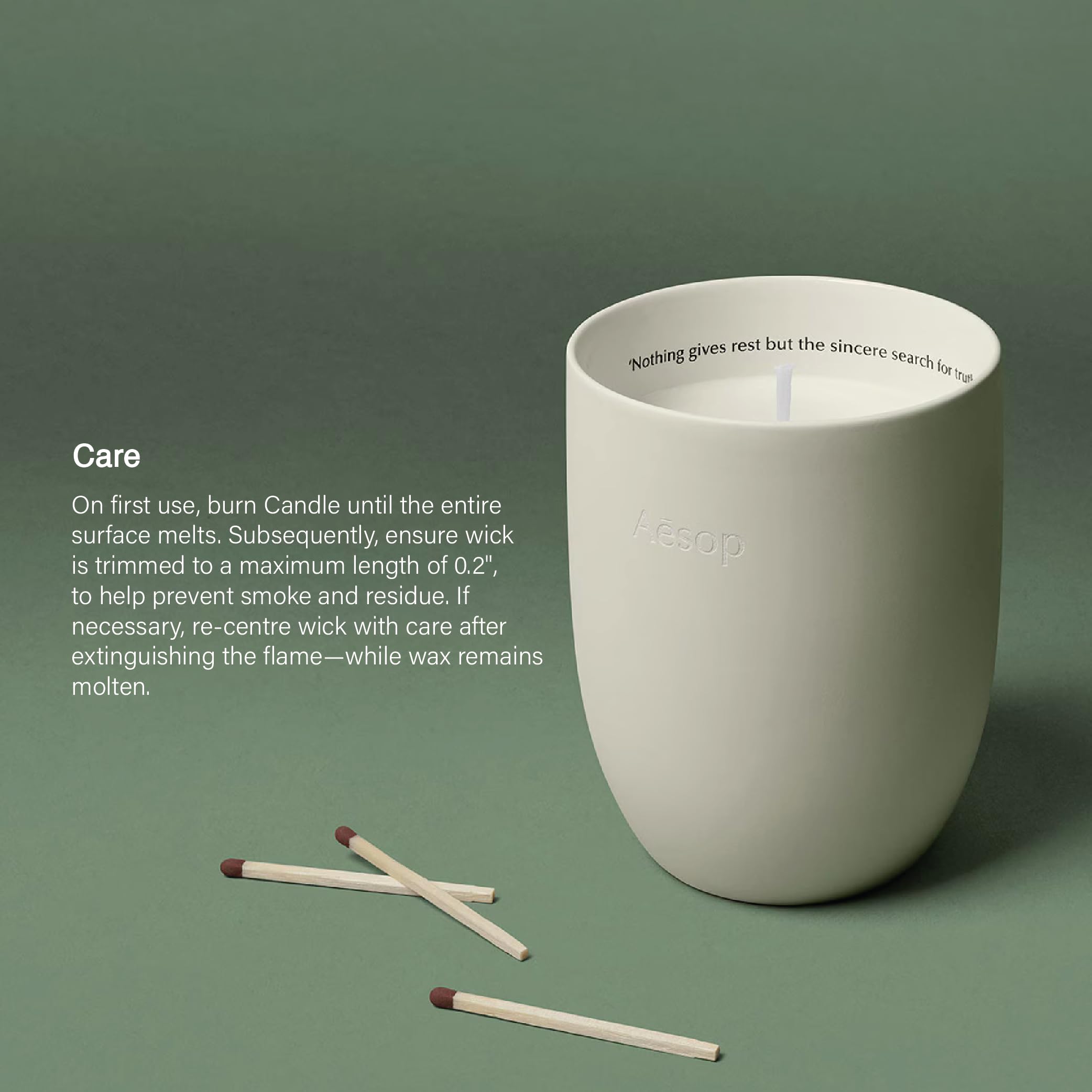 Amazon.co.jp: Aesop イソップ アロマティック キャンドル 300g