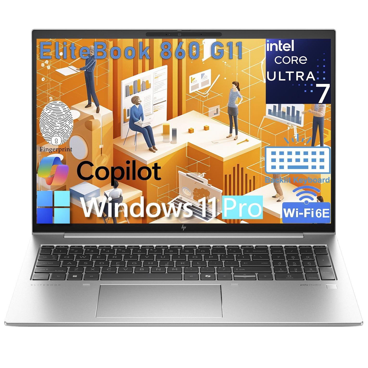 Amazon.com: HP EliteBook Laptop Computer, 860 G11 16